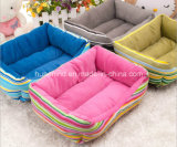 Rainbow Stripe Pet Bed for Dog and Cat