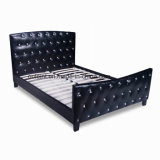 French Design Diamond PU Queen Bed (OL17176)