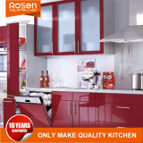Red Colors Glass Door Painted Online Design Kitchen Cabinets