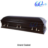 Matt Gloss Arched Design Velvet Local Couch Coffin and Casket