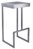 Stainless Steel Fixed Bar Stool