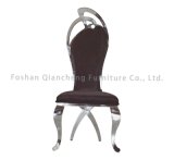 Fabric Seat Stainless Steel Modern Design Dining Chair