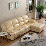 2017 New Living Room Recline Sectional Leather Sofa