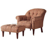 High Standard Hotel Lounge Chairs Solid Wood Frame (SCL-05)