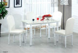 New Modern High Quality Popular Glass Dining Table (CX-DT-K118)
