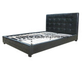 Flat Faux Leather Fabric Bed Bedroom Home Furniture
