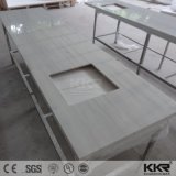 European Modern Stone Customized Marble Solid Surface Kitchen Countertop
