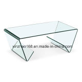 Modern Hot Bending Glass Table Sample Table