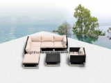 Handcraft Manmade Outdoor Furniture Wicker Sofa Set