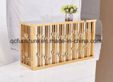 Golden Stainless Steel Bar Table for Wedding Event