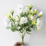 Artificial Flowers Silk Roses Wholesale Flowers Fake Flowers for Wedding and Home Decoration