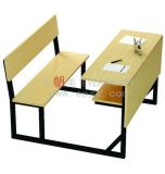 Hot Sale Wooden Double School Table with Chair Sf-41d