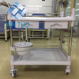 Factory Direct Price Cheap Useful Hospital Furniture Stainless Steel Therapy Trolley