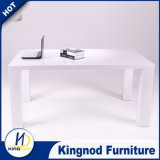 High Gloss Wood MDF Dining Room Table
