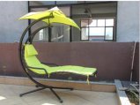Steel Frame Round Wicker Swing Hanging Chair