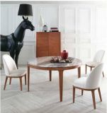 Natural Stone /Marble Dining Table with Round Shape