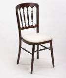 Wholesale Wood and Resin Napoleon Chair for Wedding, Rental, Party