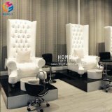 Modern White Leather Nail Supplie Pedicure Chair Set with Waterproof
