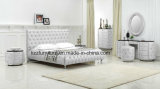 Luxury Bedroom Furniture Modern Leather King Size Bed