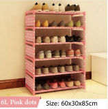Shoe Cabinet Shoes Racks Storage Large Capacity Home Furniture DIY Simple Portable Shoe Rack (FS-06L)