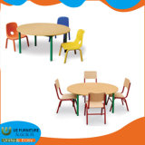 MDF Children Preschool Furniture Round and Oval Table