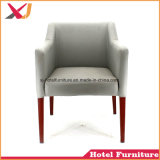 Dining Room Aluminum Wood Imitated Hotel Banquet Restaurant Dining Chair