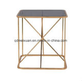 Gold Plated Wire Tea Tea Table Environmental Harmless Contracted The Hotel Villa Living Room Dining Room Balcony (M-X3711)