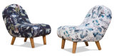 Single Fabric Sofa Chair for Home Furnishing