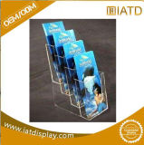 Custom Clear Acrylic Table Plastic Display Brochure Holder