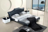 Modern Genuine Leather Soft Bed (SBT-5830)