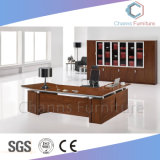 Luxury Big Size Office Desk Computer L Shape Manager Table (CAS-MD1898)