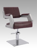 Firm Stainless Steel Armrest Barber Chair (MY-007-61L)