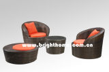 Single Sofa Rattan Wicker Garden Furniture Bg-106