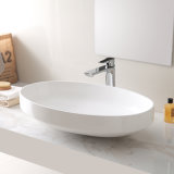 A08 Countertop Artificial Stone Basin Top-Mounted Solid Surface Sink