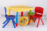 Plastic Square Table for Children Various Colors and Adjustable