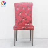 High Quality Luxury Imitated Wood Chair Dining Chair in Metal for Hotel