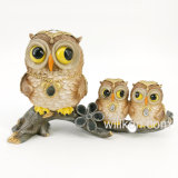 Home Decoration Owl Sculpture Polyresin Owl Statues