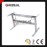 Orizeal Shaped Sitting and Standing Electric Adjustable Desk