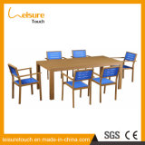 Rectangular Polywood Aluiminum Leisure Hotel Home Dining Table and Chair Restaurant Garden Outdoor Furniture