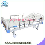 Bam200 ABS Two Crank Manual Fowler Hospital Bed with Aluminum Alloy Siderails