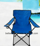 Folding Leisure Garden Chair with Mug Holder & Armrest Folding Camping Chair
