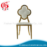 Royal Style Gold Stainless Steel Dubai Banquet Chair for Hotel