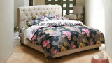 Morden Fabric Nail Queen Bed Home Furniture (Ol17179