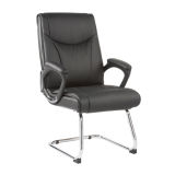 Middle Back Faux Leather Meeting Conference Office Visitor Chair (Fs-8702c)