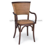 Classical Round Seat Wooden Restaturant Chair with 4 Legs (SP-EC151)