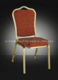 Elegant Red Fabric Aluminum Hotel Chair (YC-ZL06)