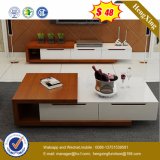 Wooden Living Room Furniture 2 Drawers Coffee Table (UL-MFC096)