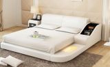 Modern Function Bed with LED Lighting Function