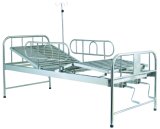 Economic Stainless Steel Hospital Bed with Two Cranks (Slv-B4021S)