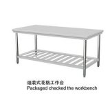Telescopic Folding Stainless Steel Worktbench Hotel Furniture